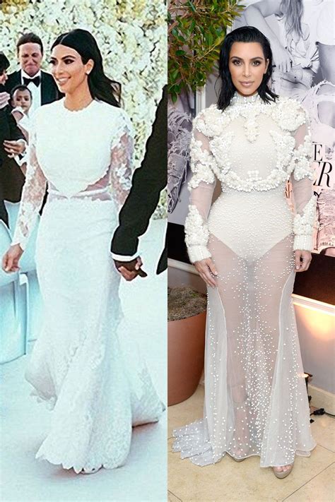 kim kardashian givenchy wedding dress replica